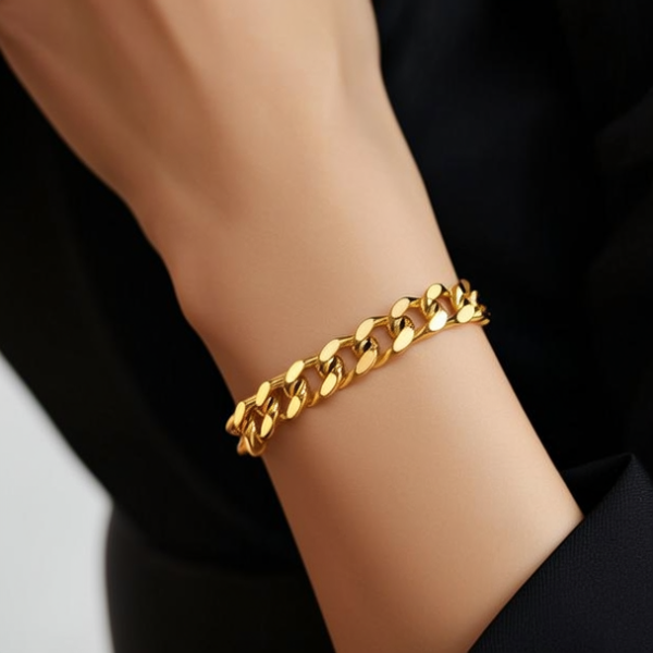 金手链款式图片