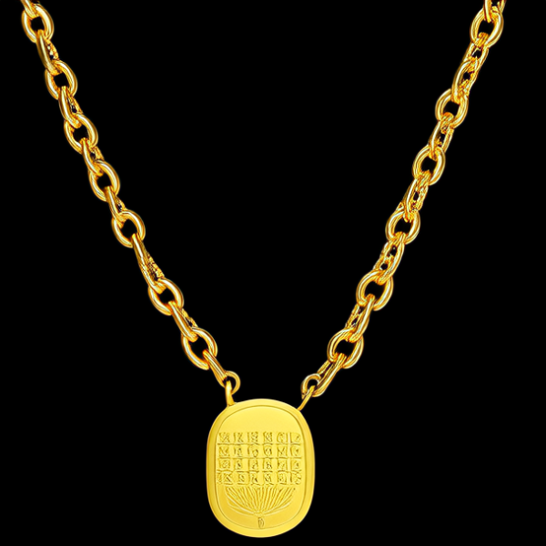 定制黄金项链图片