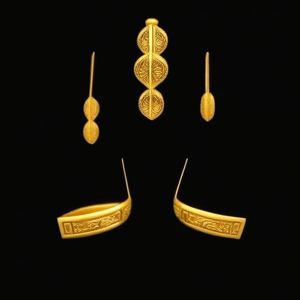 黄金首饰精美图片 黄金首饰精美图片