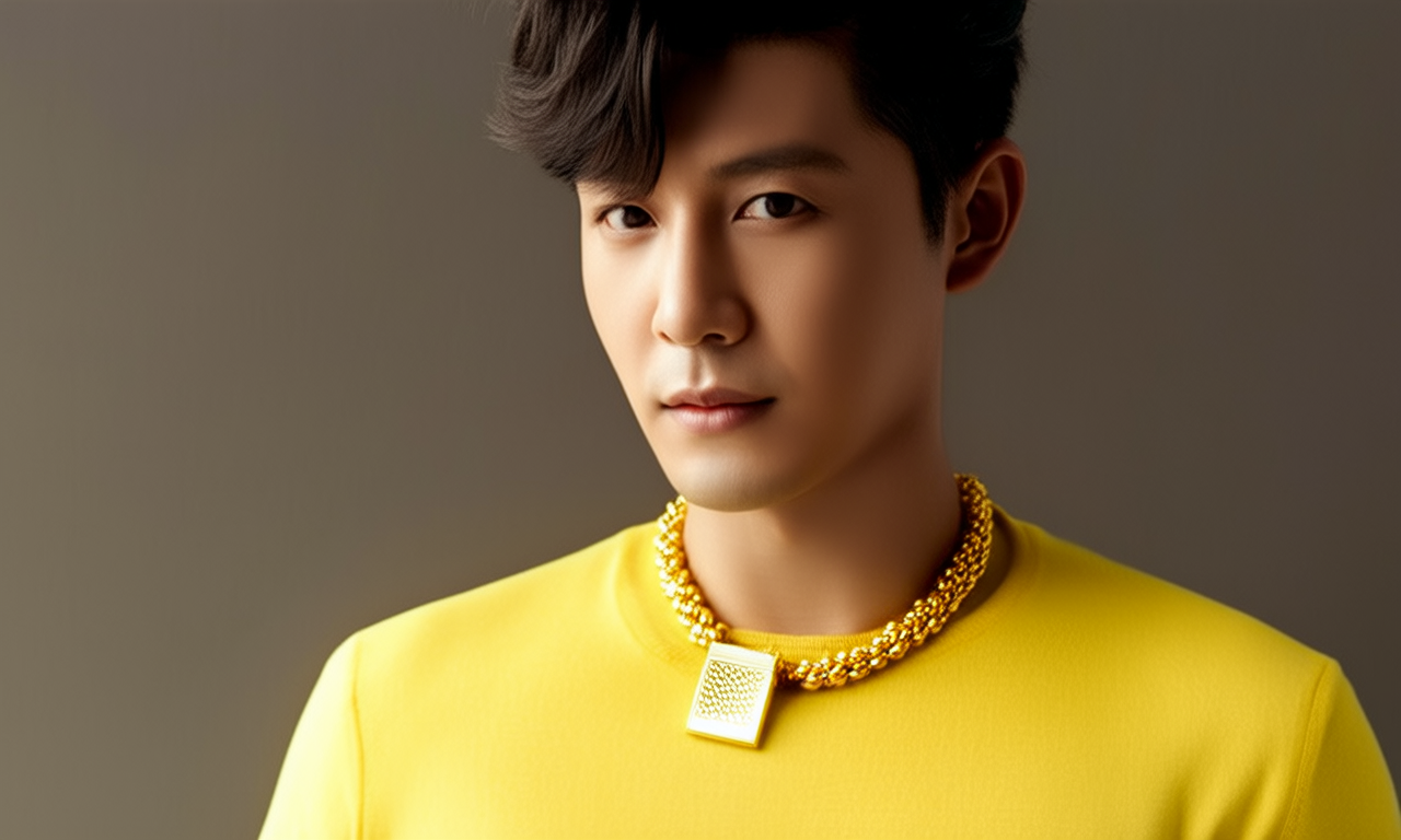 黄金项链男士图片 黄金项链男士图片