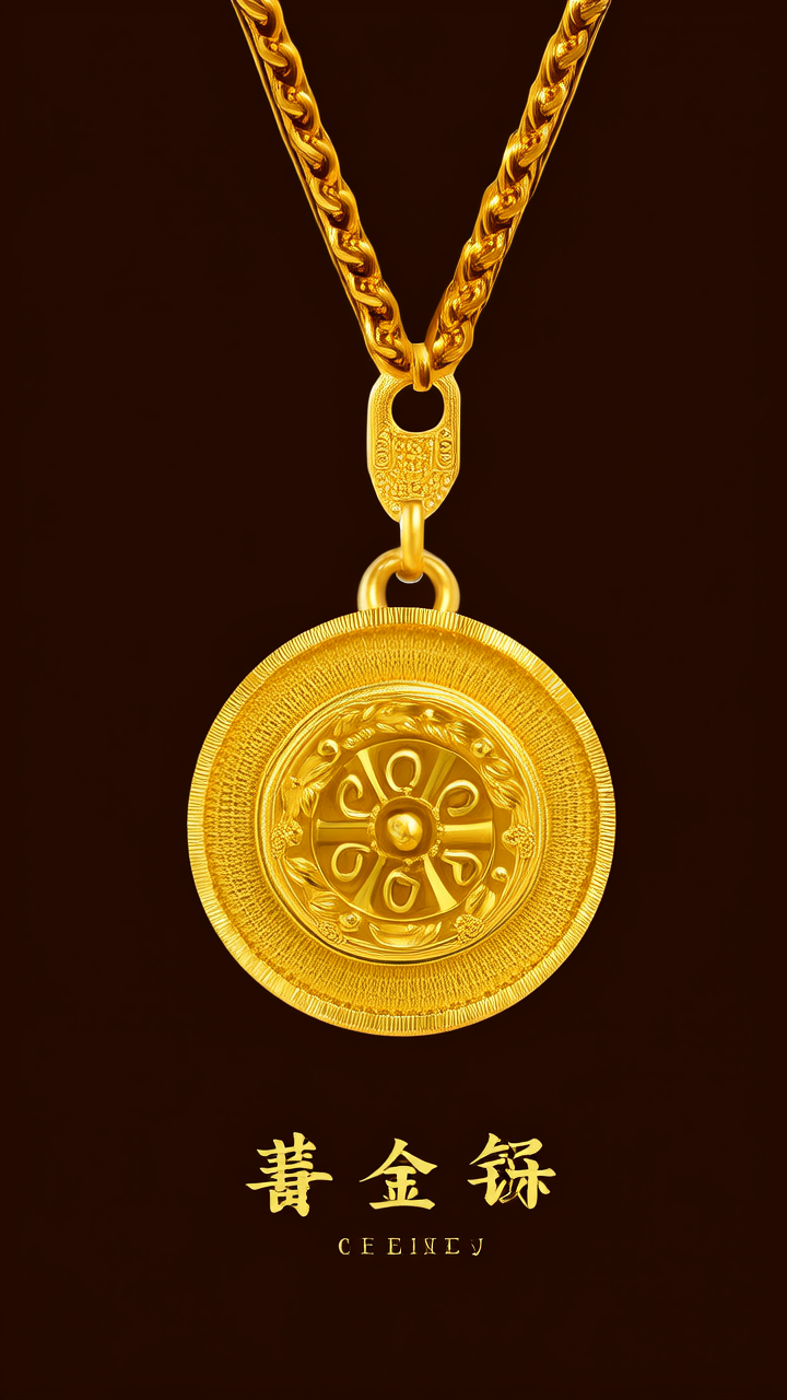 黄金戒指吊坠图片 黄金戒指吊坠图片