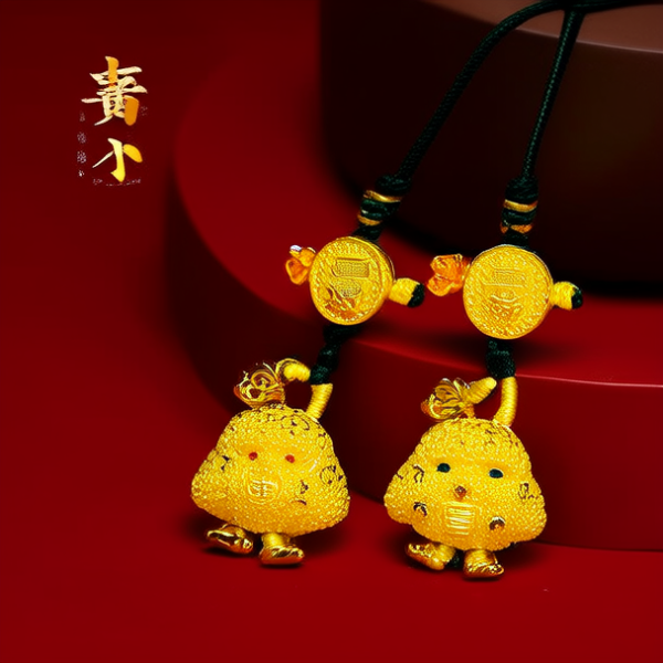黄金小饰品图片大全