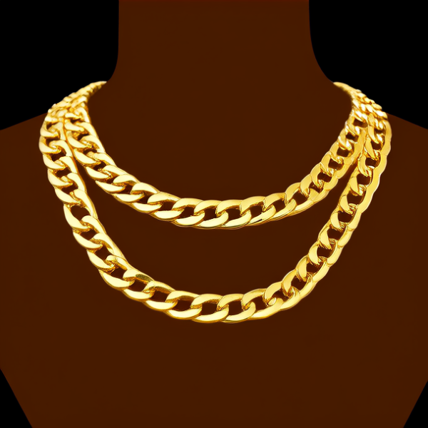 2克的黄金项链图片