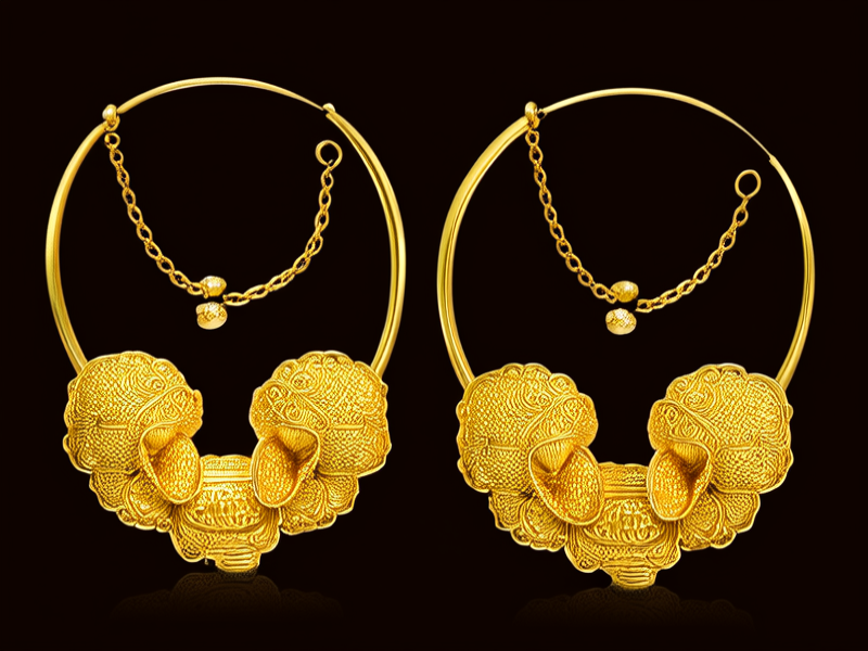古代金首饰图片大全
