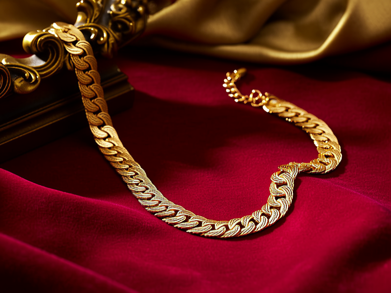 黄金项链40克图片