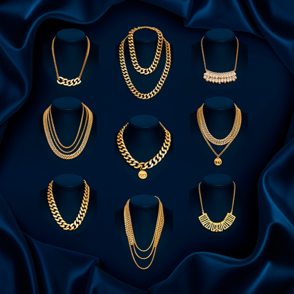 黄金项链形状分类带图 黄金项链形状分类带图